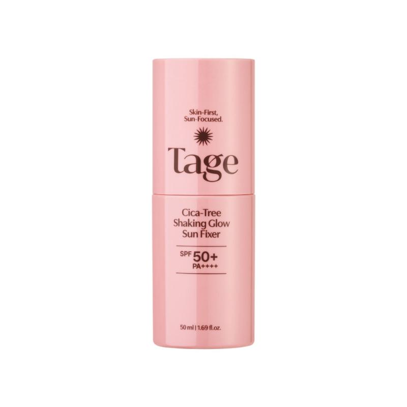 [tage] Cica-Tree Shaking Glow Sun Fixer SPF50+ PA++++ (50ml) - Advanced UV Protection Shield & Hydration Radiance Setter