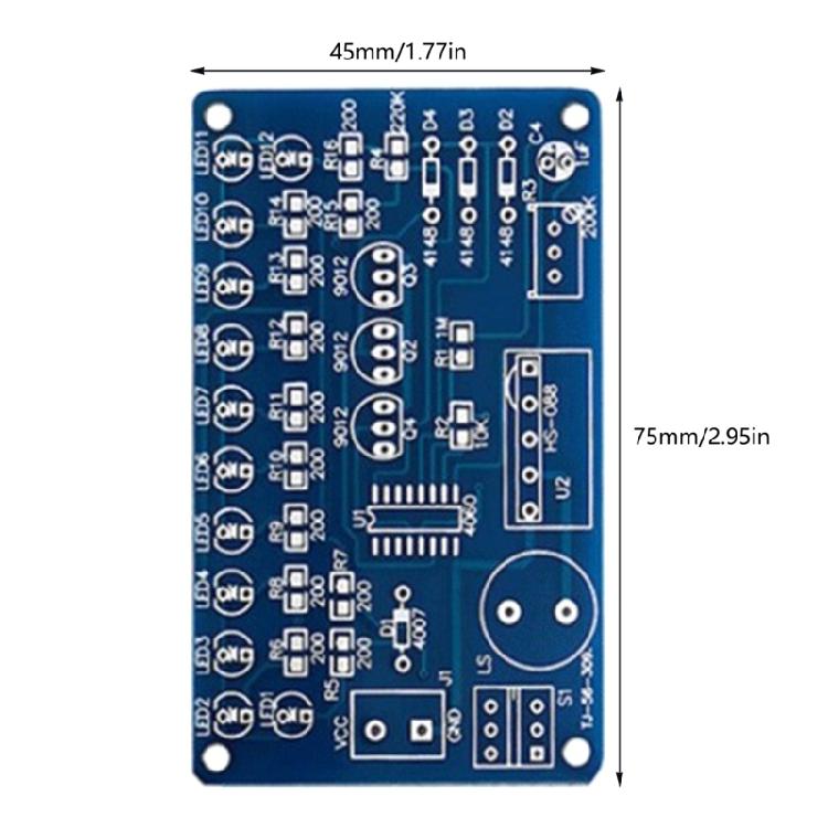 Simple LED Flash DIY Kits Circuit Electronic Production DIY Suite DC4.5-5V