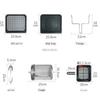 1500W 10L Multifunction Smart Fryer Chicken Oil free Air Fryer Oven Healthy Food Fryer Cooker Touch LCD Electric Deep Fryer