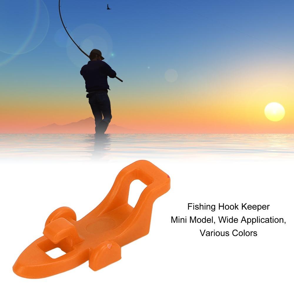 20PCS ABS Fishing Hook Holder 28mm Fishing Rod Hook Holder Portable Lure Holder  For Fishing Rod