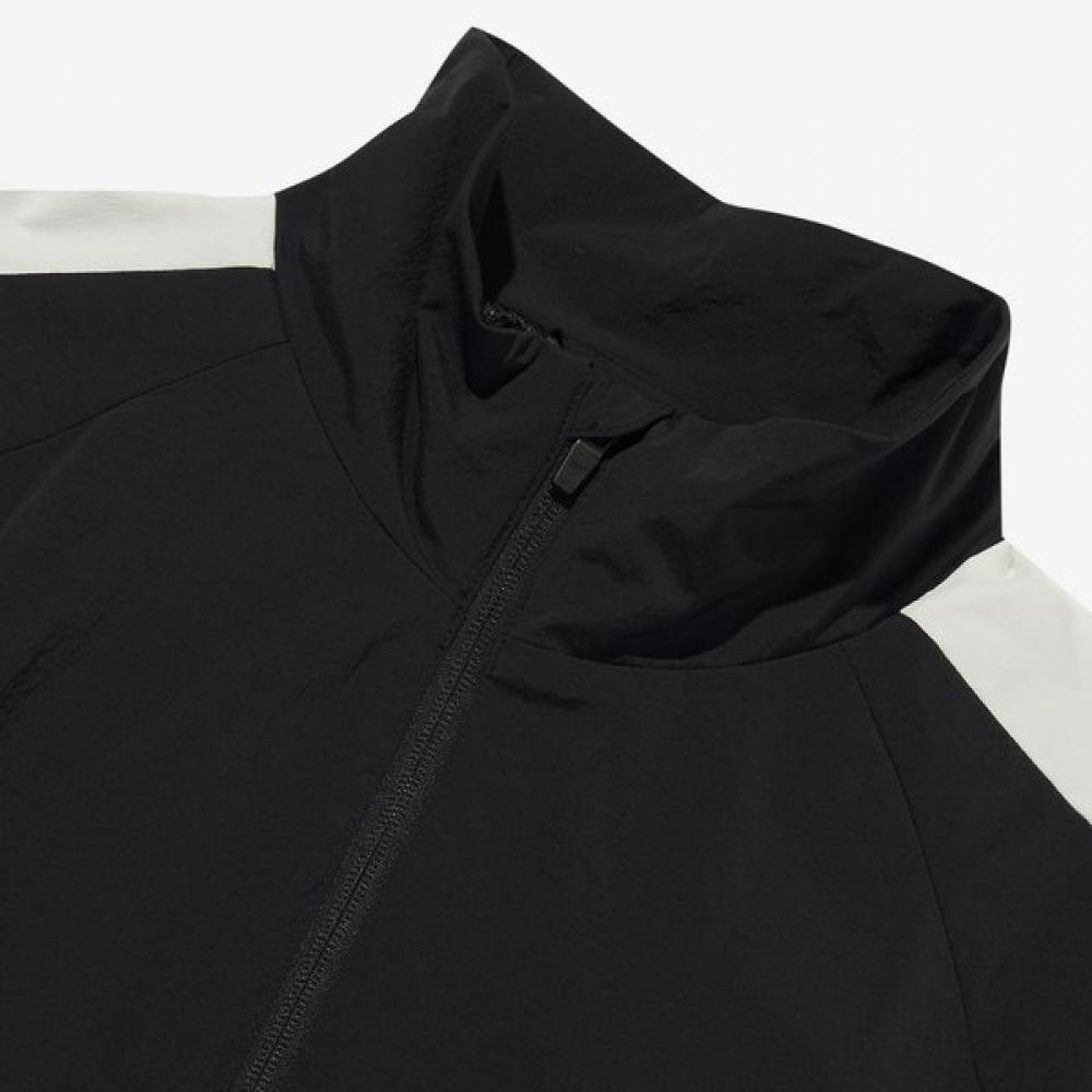 Nylon Stretch Flow Windbreaker   Black Reju4fj10bk