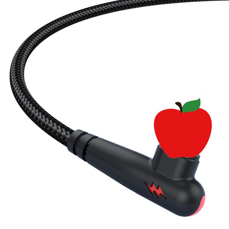 High-Speed Braided 120W Type-C Charging Cable 6A Compatible with Apple, Huawei, Vivo, Xiaomi, OPPO