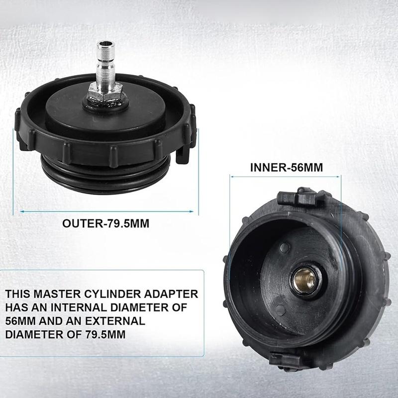 

Brake Bleeding As Shown 56mm Bleeder Adapter Brake Cylinder Bleeder Adapter Direct Replacement Replace Broken Or Damaged
