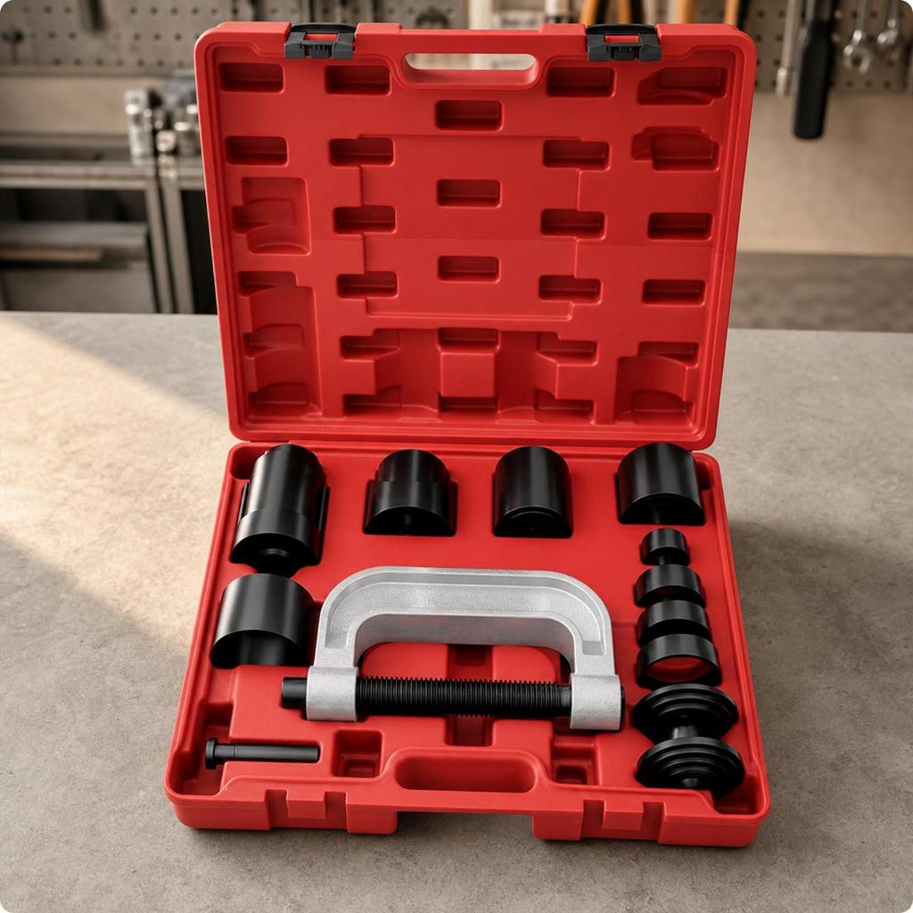 Ball Joint Press Kit with Carrying Case Professional Grade for Mechanics