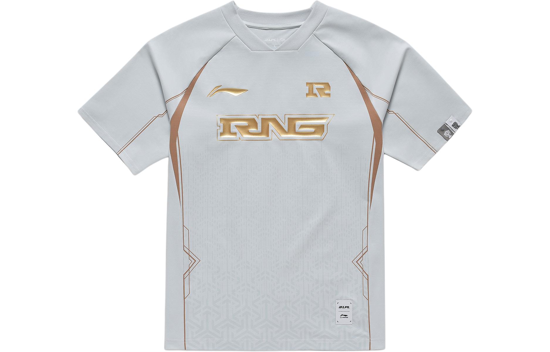 Li Ning T Shirt Unisex Illusion Blue ATSU709-1 L