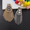 1Pc Fashion Handmade Shoulder Jewelry Tassel Rhinestones Epaulettes Clothing Accessories Brooch Epaulet Shoulder Brooches Gift