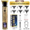 Electric Hair Clipper T9 for Shaving and Haircuts – Perfect for Oily Hair and Bald Heads.