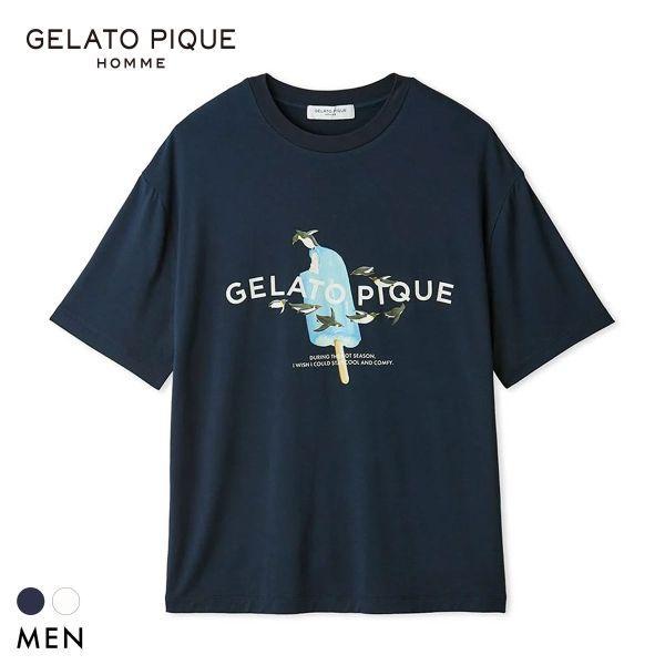 Gelato Pique HOMME Men s Cool Touch Ice Pop Jersey T-Shirt Gelato Pique Pajamas Room Wear gelato pique HOMME