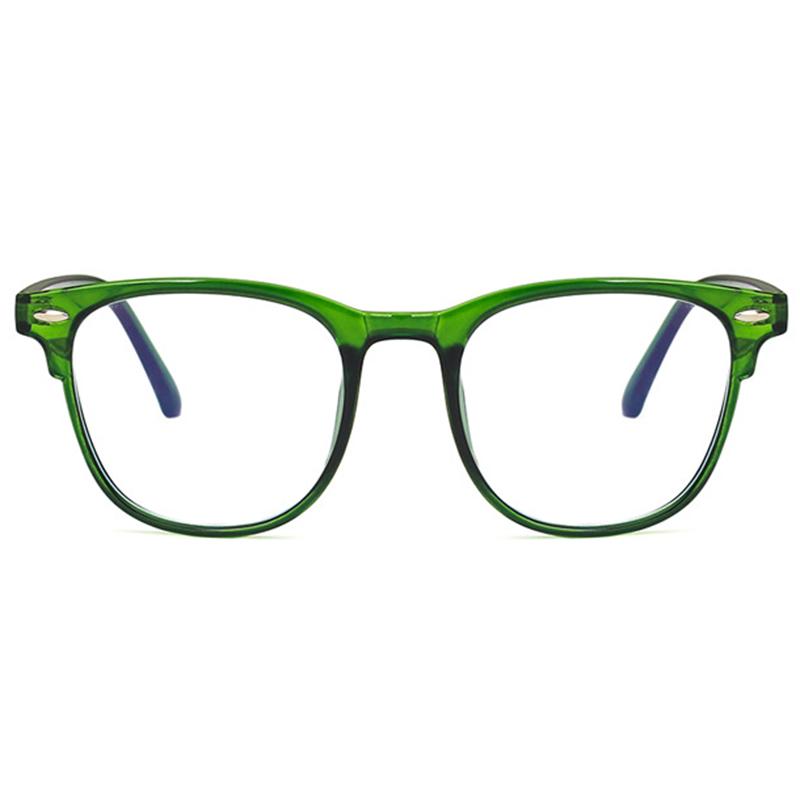 Rice Nails Frame Clear Lens Glasses Myopia Nerd Spectacles -0.5 to -6.0 Square Hyperopia +0.5 to +6.0