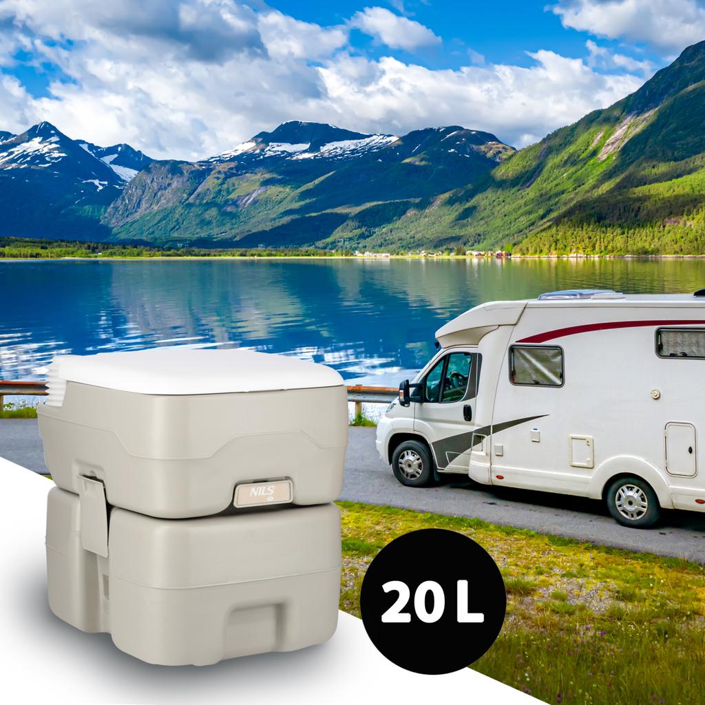 WC da Campeggio Portatile 20 L Nc0025 Nils Camp