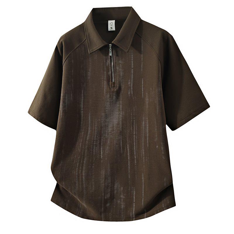 2026 Men's Ice Silk Quick-Dry Short-Sleeve Polo Shirt