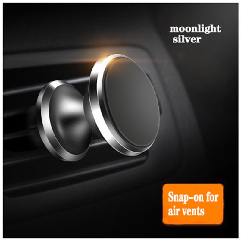 Universal Magnetic Phone Holder Car Mount with Car Air Vent Clip Cellphone Mount Phone Bracket 360° Adjustable Smart Phone Stand