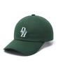 D.XO.H Stack Logo Ball Cap Olive Green