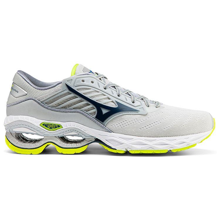 Mizuno Creation 22 Lightweight Waterproof Shock Absorbing Breathable Durable Low Top Running Shoes Men Sneakers Gray J1GC210184