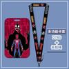 Anime Characters Card Holder Lanyard Keychain ID Credit Bus Card Cover Hang Rope Lariat Lanyard Key Rings Fans Gifts