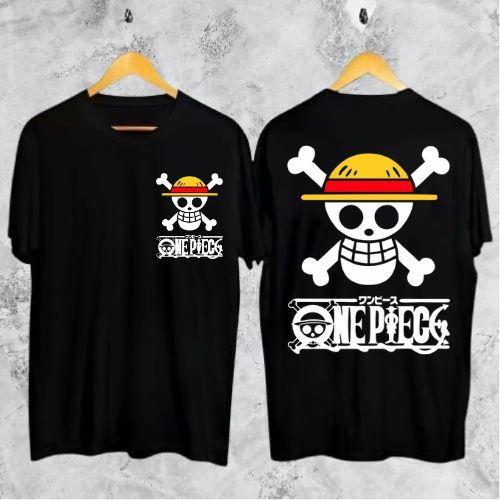 

One Piece Luffy Cotton TShirt Anime Casual Retro Streetwear S