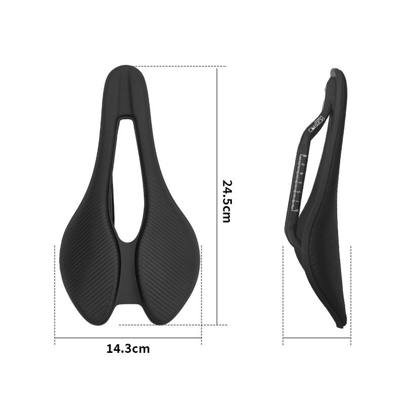 3D Printed Carbon Fiber Bike Saddle Ergonomic Road Mountain Seat Cushion