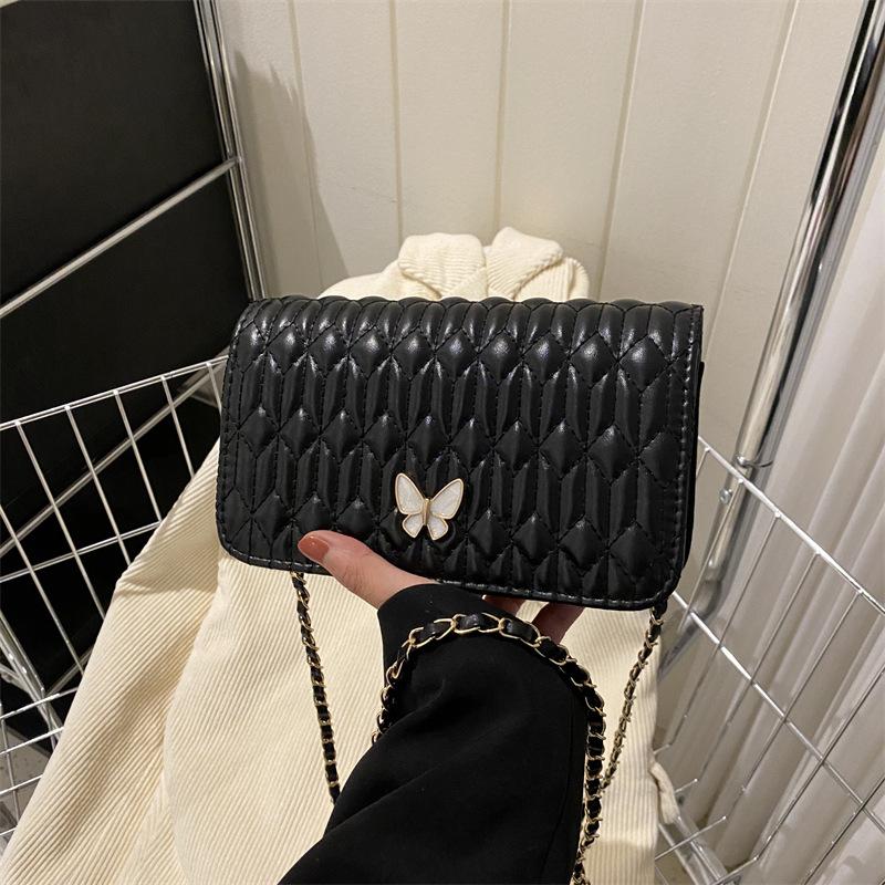 

Простая и модная маленькая квадратная сумка для студентов, ездящих на работу, тренд весны, новый модный тренд, маленькая косая сумка на одно плечо