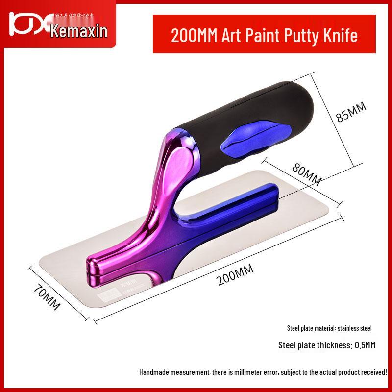 

Нержавіюча сталева кельма для фінішного венеціанського штукатурки та художній шпатель