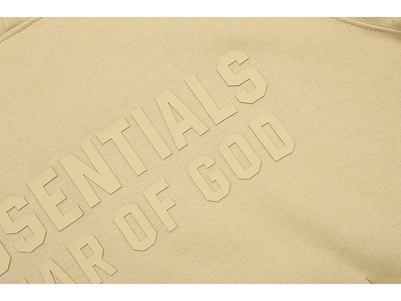 FOG Essentials Unisex 3D Silicone Print Hooded Sweatshirt