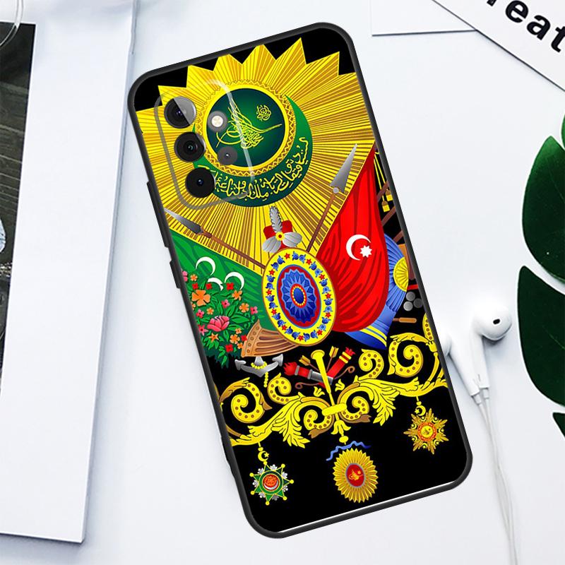 Coat of Arms of Ottoman Empire For Samsung Galaxy A52 A22 A32 A54 A34 A14 A55 A35 A15 A53 A33 A13 A05 A06 A16 Phone Case