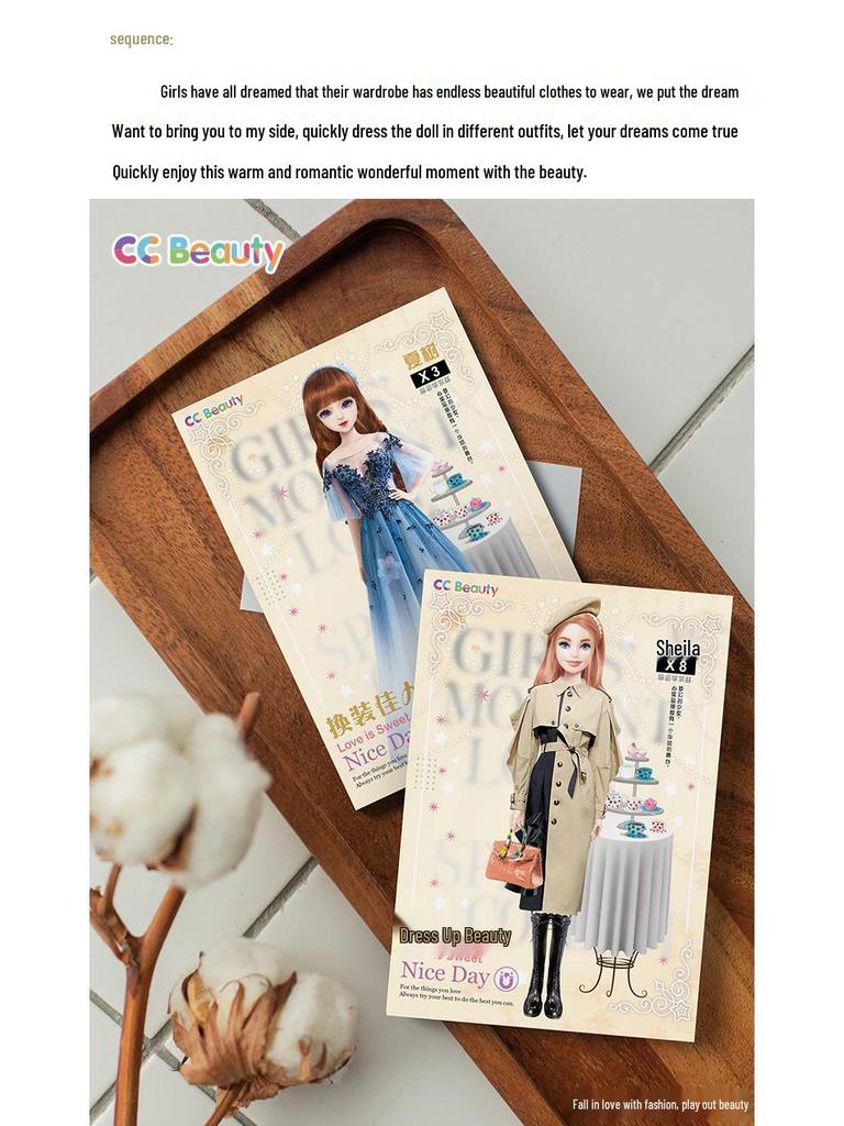 Magnetic Dress-Up Puzzle Book for Girls: Sticker Toy and Fashion Doll for Ages 4-6