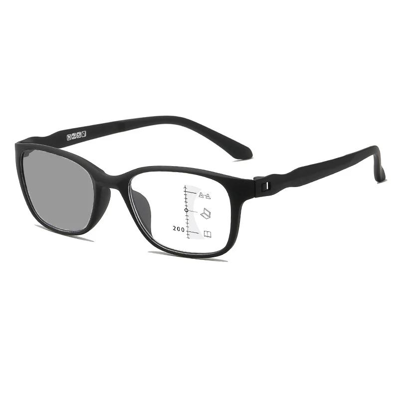 

Готовые Женские Мужские Фотохромные Мультифокальные Очки Винтажные Блокирующие Синий Свет Очки для Дальнозоркости Ближнее&дальнее Зрение Очки+1.0 2.5