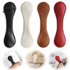 Easy Use Shirt Fasteners 2Pcs Faux Leather Magnetic Sleeve Clips, Multi-use Clips for Cufflinks Clothes, Reusable Holders Rolled Cuffs Pants