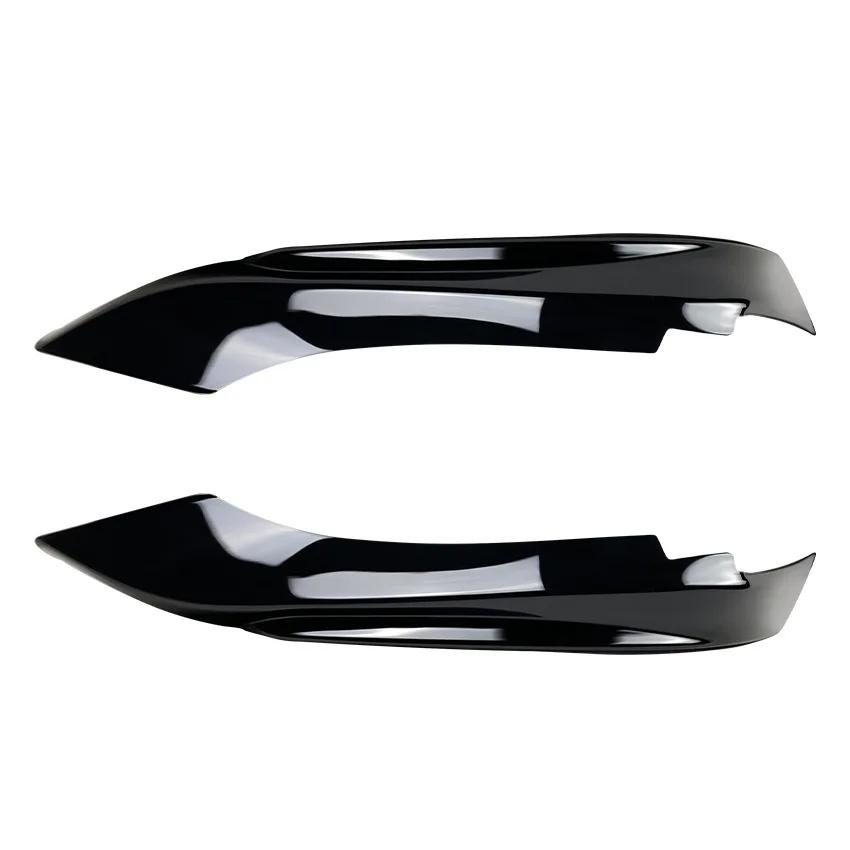 Front Bumper Protector Lip Spoiler Splitters For BMW F32 F33 F36 4 Series 2014- M-Sport M-Tech (M Sport Models Only)