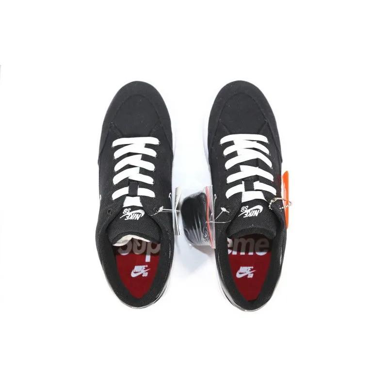 Nike SB GTS QS 'Black' (Unisex) Black / Black-White Skate Shoes 801621 001