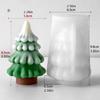 Silicone Moulds Christmas Tree Candle Molds Ornament Molds Epoxy Resin Molds Plasters Molds for Candle Making