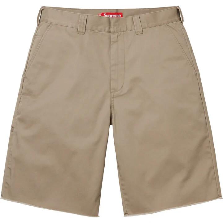 Supreme Work Short 25SS Tan 30