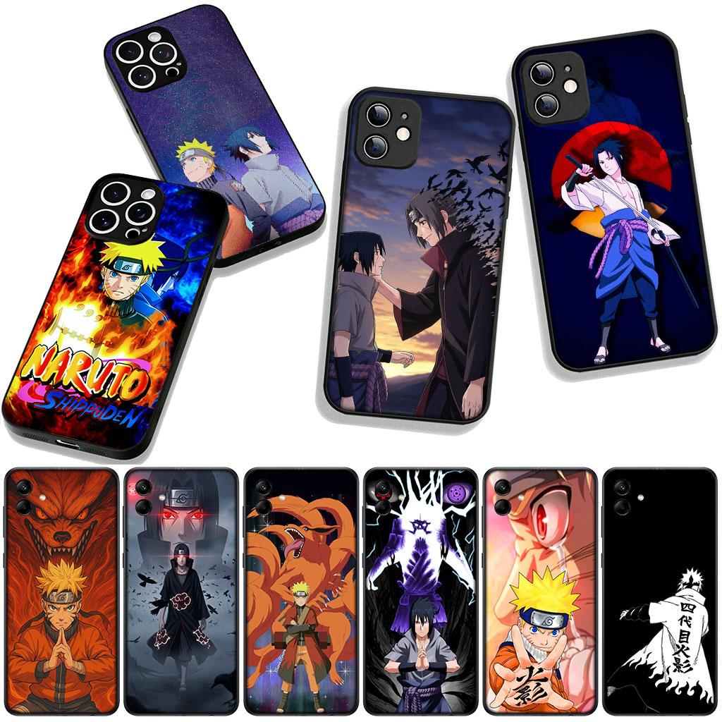 Anime Sasuke Naruto Uchiha Itachi Case for Samsung Galaxy A25 A37 A57 A12 A14 A31 A41 A50 A51 A70 A71 A72 A21S Note 20 9 8 10