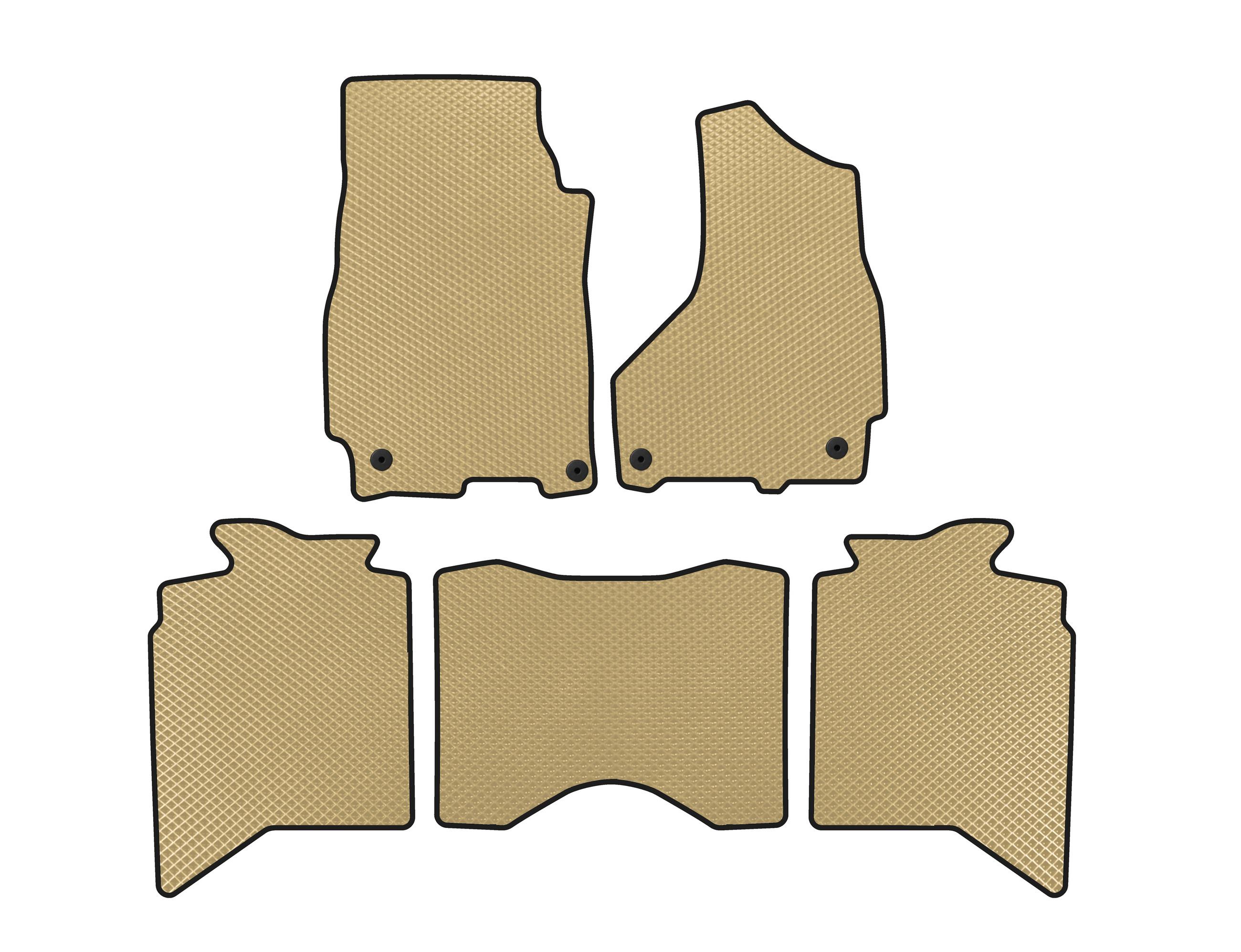 

EVA mats (2013-2025, 5-seater, Beige) for Dodge RAM