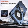 Støtsikkert panserdeksel til Honor Magic 6 Lite For Honor Magic 6 Lite Med magnetisk ringholder for bil Deksel til telefon Trådløs lading