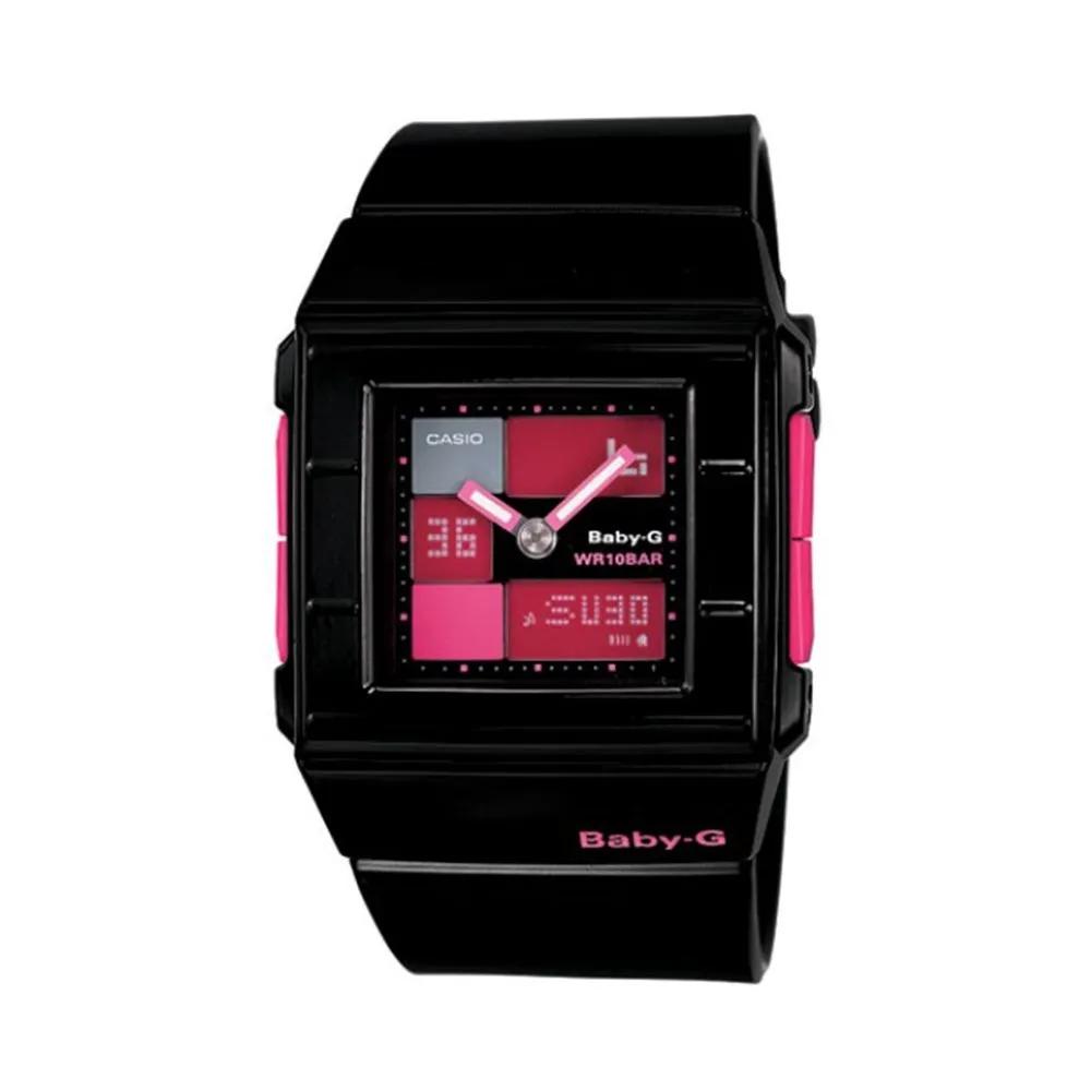 BABY-G Women's Fabric Watch NATO Watch BGA-200-1E