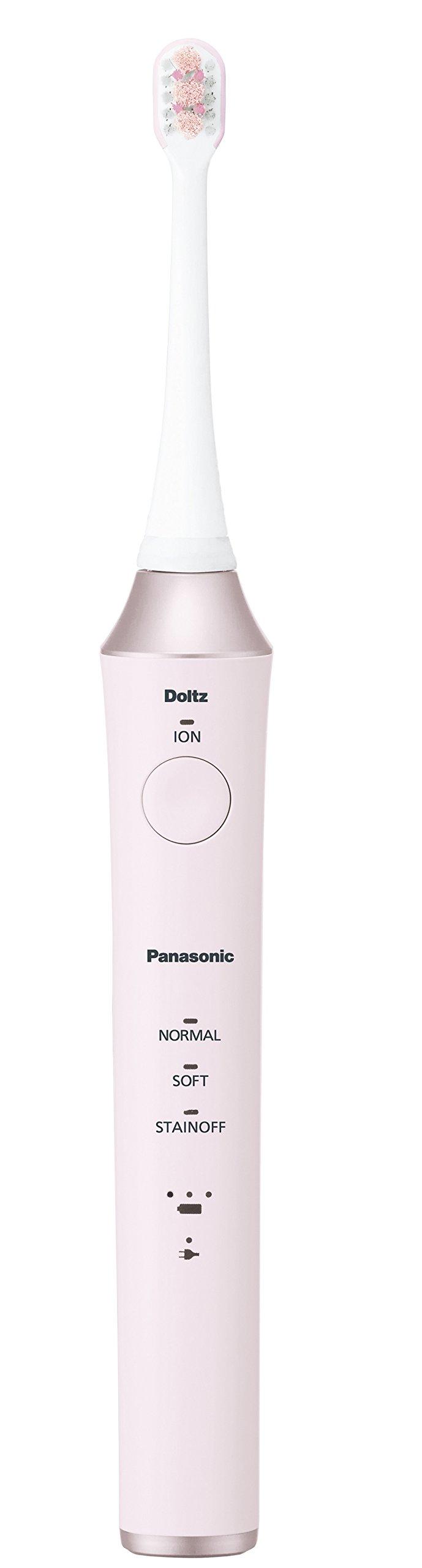 

Panasonic Sonic Vibration Toothbrush Dolts Pink (+Stain Care) EW-DE45-P