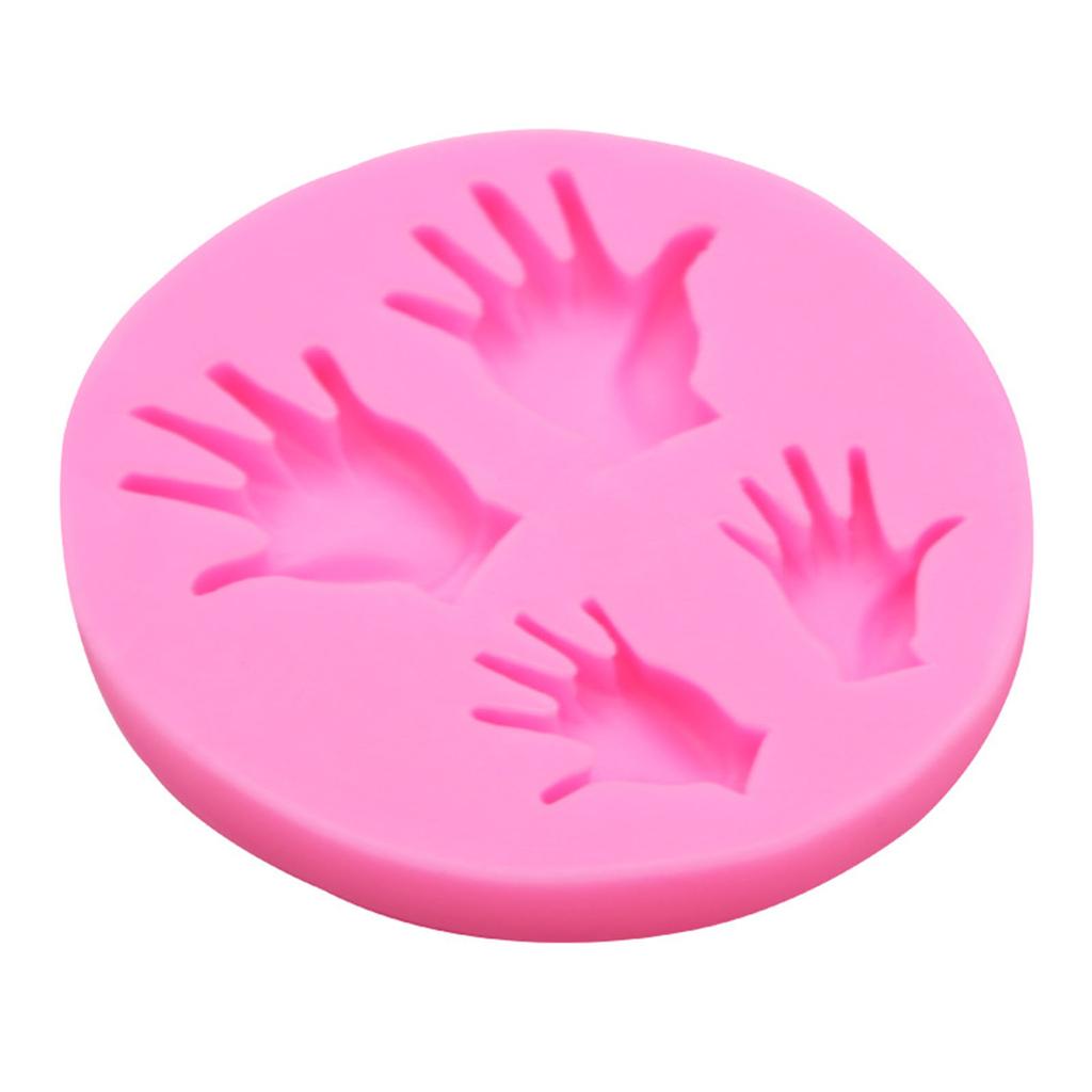 DIY Chocolate Moulds Dessert Mold Large and Small Palms Shaped Cake Decorating Tools Silicone Material for DIY Baking