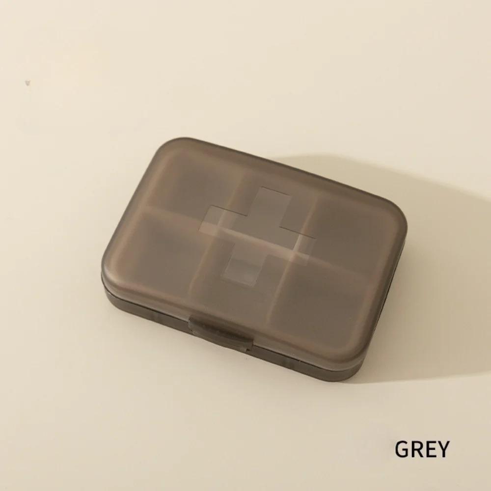 

New Hot Portable Travel Mini Week Daily 6 Grids Pill Case Box Organizer Tablet Storage Container for Medicine Vitamin Fish Oils