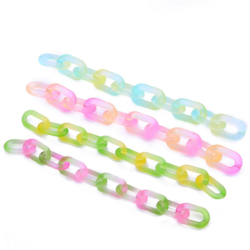 10Pcs Acrylic Open Sunglasses Chain For DIY Necklace Bracelet Earrings Jewelry Making Craft Accessories