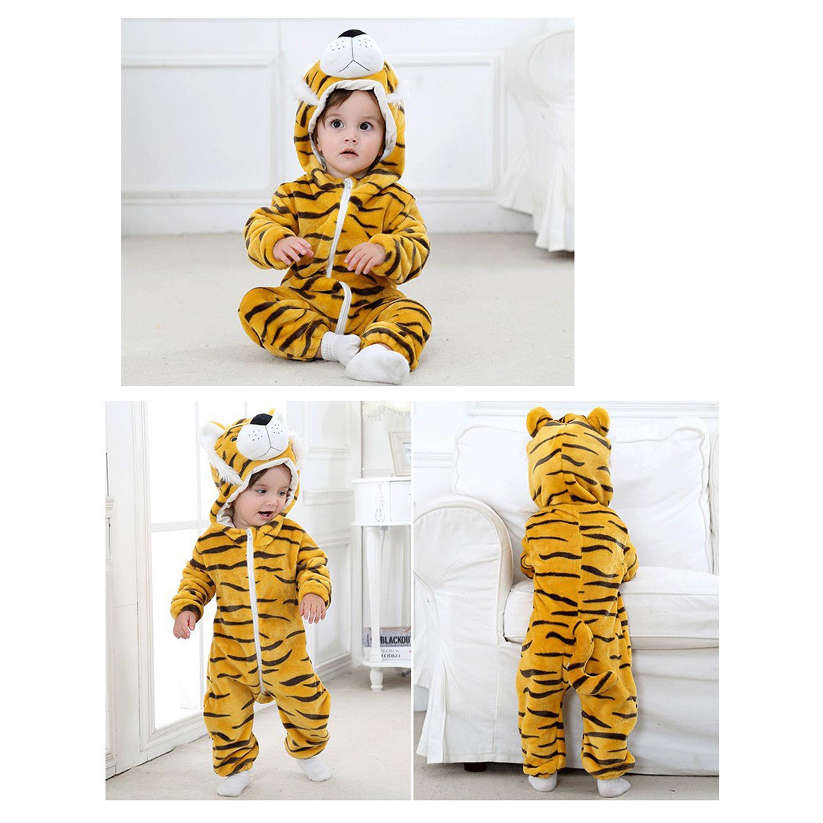 

Детские пижамы с животными для малышей, милый мультяшный костюм, комбинезон, комбинезон 100