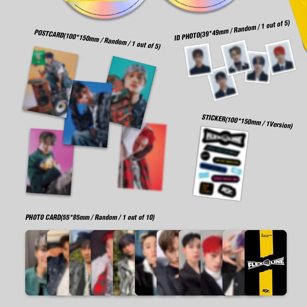 (PRÉ-COMMANDER) TIOT - [FLEX LINE] 3e Mini Album LIVRE PHOTO