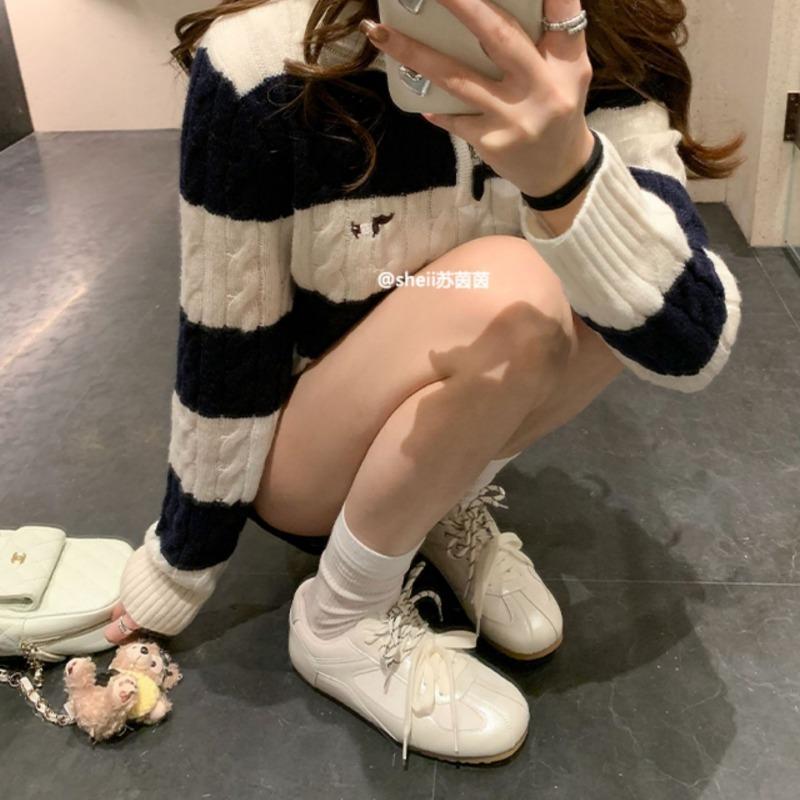 Female high~ retro mandarin duck casual shoes sports women