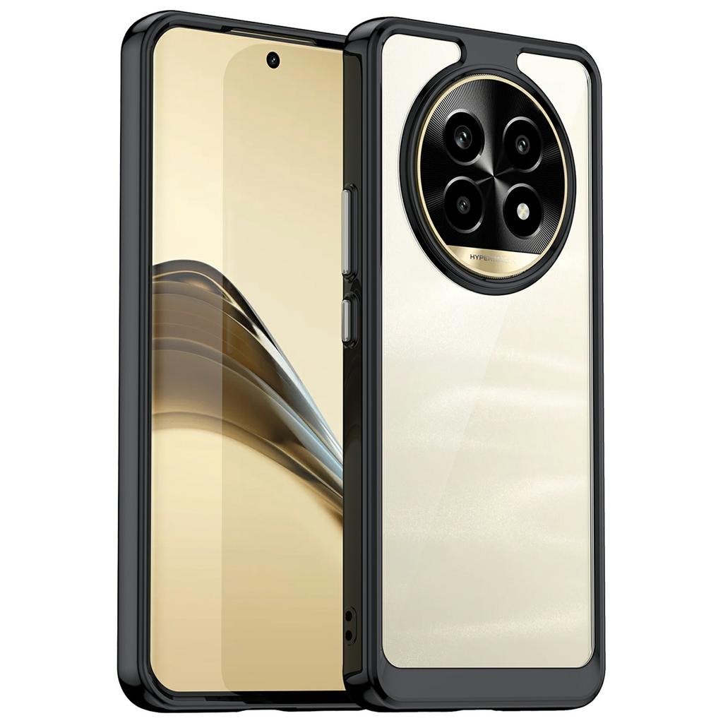 For Realme 13 Pro 5G (Global)/13 Pro+ 5G (Global) Shockproof Case TPU +Acrylic Protective Clear Phone Cover
