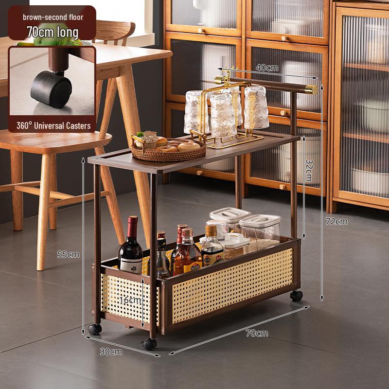 Multifunctional Tiered Kitchen Countertop Spice and Utensil Organizer Shelf