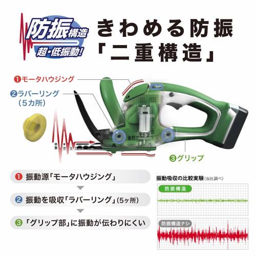 Makita hedge clipper rechargeable 10.8V cutting width 350mm/cutting diameter 15mm 1.5Ah battery and charger included MUH353DSH