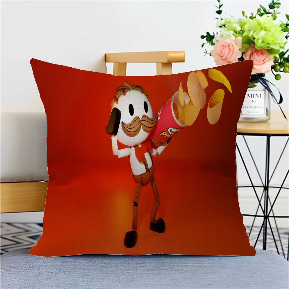 Fashion P-Pringles L-LLC Film Cushion Cover Polyester Sofa Cushions Decorative Throw Pillows Home Decoration Pillowcover