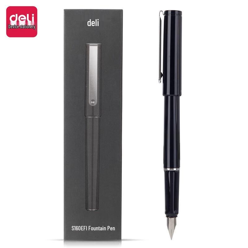 Deli S160EF EF Nib Fountain Pen (2-Pack)