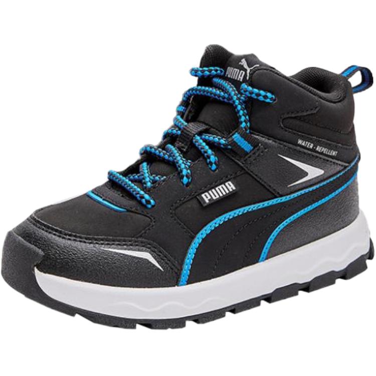 

Puma Evolve Trail PS Comfortable Simple Training Sprint Racing Durable Breathable Lightweight Shock Absorption Mid-Top Kids Running Shoes 397645-01 28
