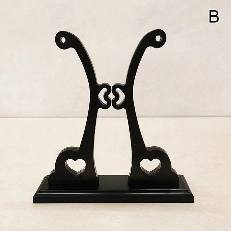 1 шт. Подставка для вентилятора, держатель для круглого вентилятора, подставка для домашнего декора, подставка для веера для невесты, свадебная подставка для вентилятора